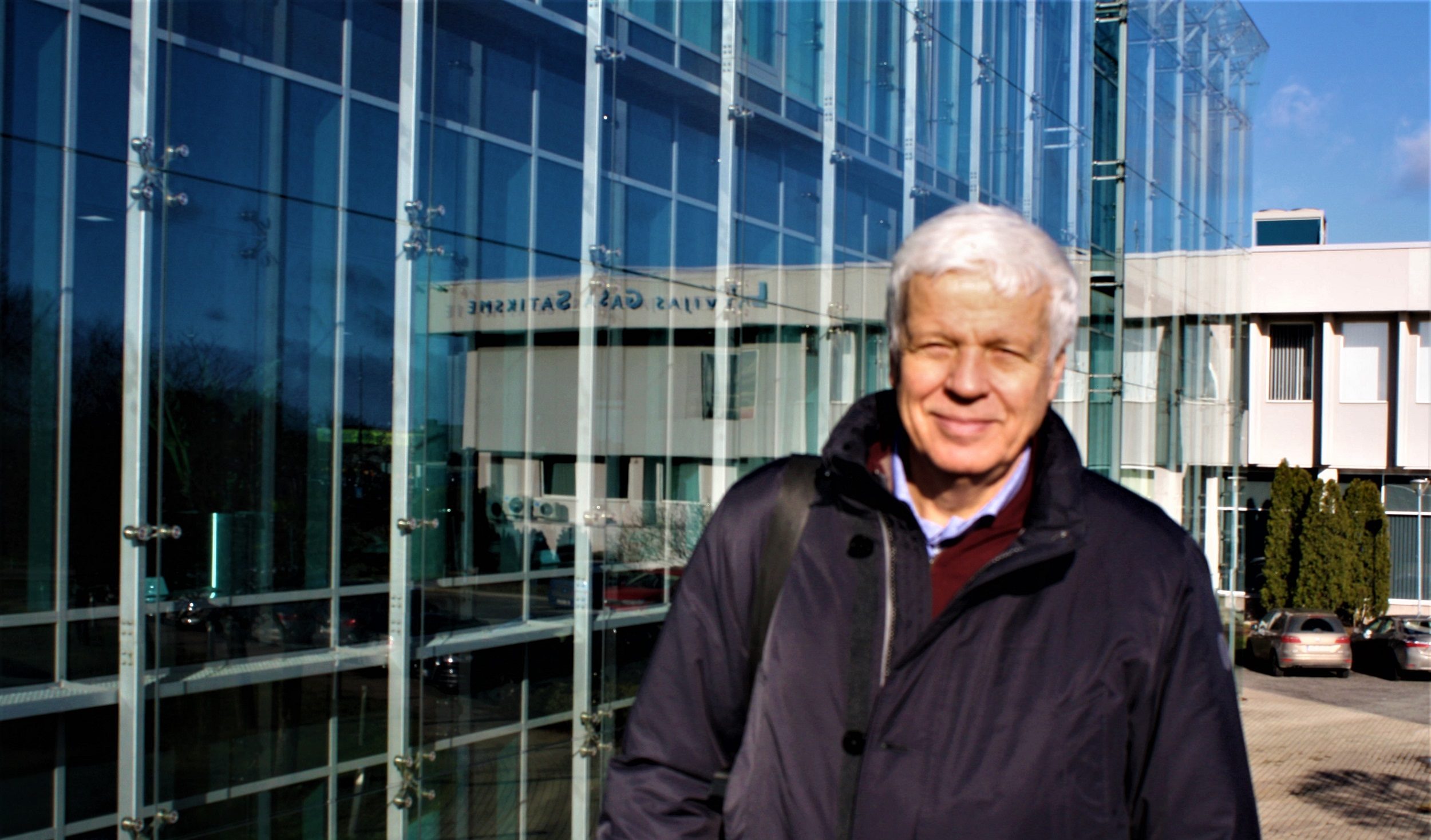 Andris Zvans lidostā. Foto: Uldis Lakševics